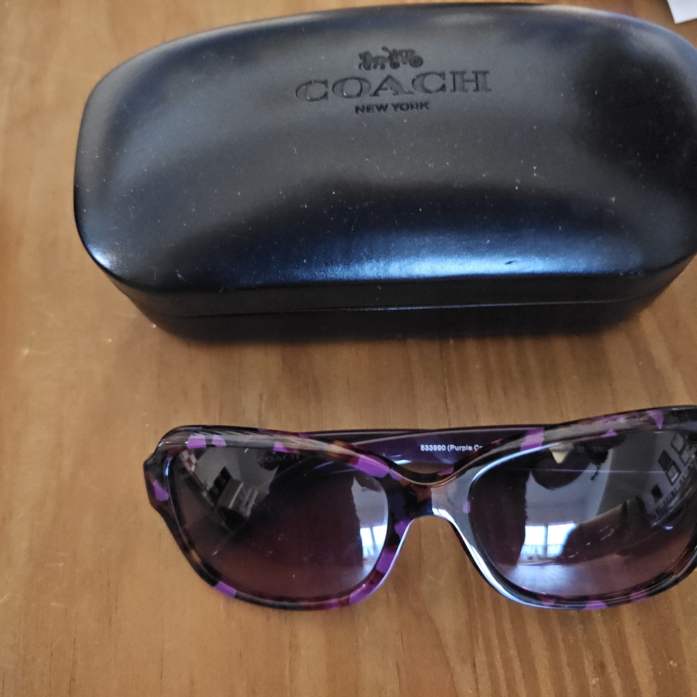 Coach Purple Women's Sunglasses
